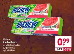 Wasgau Hi-Chew Kau bonbons Angebot