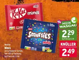 Wasgau Nestle Minis Angebot