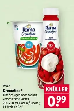 Wasgau Rama Cremefine Angebot