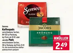 Wasgau Senseo Kaffeepads Angebot