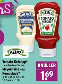 Wasgau HEINZ Tomato Ketchup Angebot