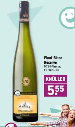 Wasgau Pinot Blanc Réserve Angebot