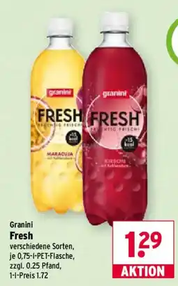 Wasgau Granini Fresh Angebot
