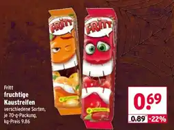 Wasgau Fritt fruchtige Kau斯特reifen Angebot