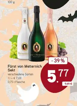 Dornseifer Fürst von Metternich Sekt Angebot