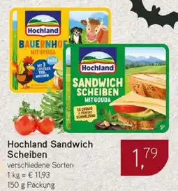 Dornseifer Hochland Sandwich Scheiben Angebot