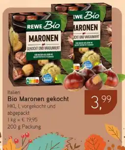 Dornseifer Bio Maronen gekocht Angebot