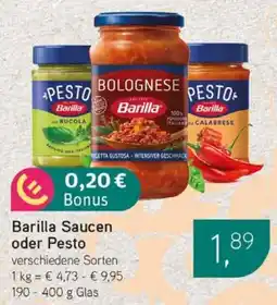 Dornseifer Barilla Saucen oder Pesto Angebot