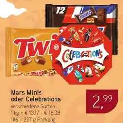 Dornseifer Mars Minis oder Celebrations Angebot