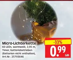 Herkules Baumarkt Micro-Lichterkette Angebot