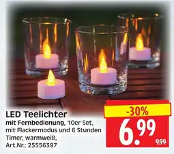 Herkules Baumarkt LED Teelichter Angebot