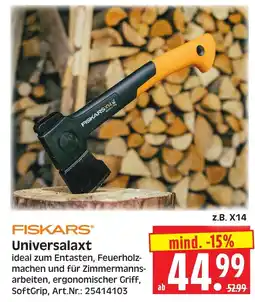 Herkules Baumarkt FISKARS Universalaxt Angebot
