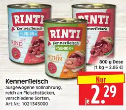 Herkules Baumarkt RINTI Kennerfleisch Angebot