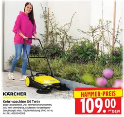 Herkules Baumarkt KÄRCHER Kehrmaschine S4 Twin Angebot