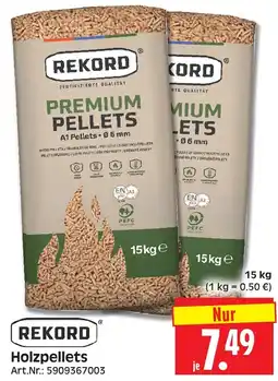 Herkules Baumarkt REKORD Holzpellets Angebot