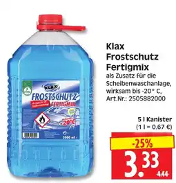 Herkules Baumarkt Klax Frostschutz Fertigmix Angebot
