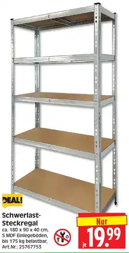 Herkules Baumarkt Schwerlast-Steckregal Angebot