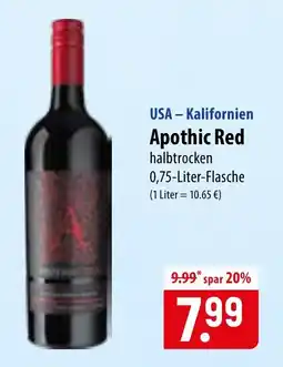 Famila Nord Ost Apothic Red Angebot