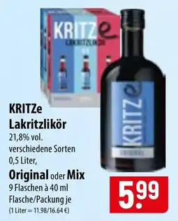 Famila Nord Ost KRITZe Lakritzlikör Angebot