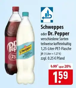 Famila Nord Ost Schweppes oder Dr. Pepper Angebot