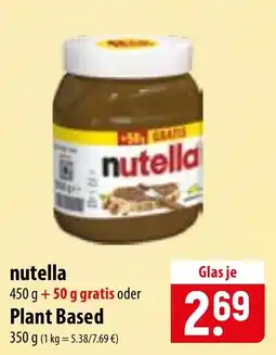 Famila Nord Ost nutella Angebot
