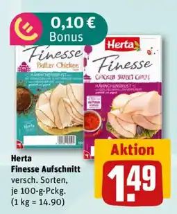 nahkauf Herta Finesse Aufschnitt Angebot