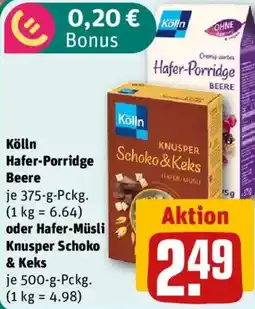 nahkauf Kölln Hafer-Porridge Beere Angebot