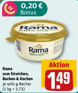nahkauf Rama zum Streichen, Backen & Kochen Angebot