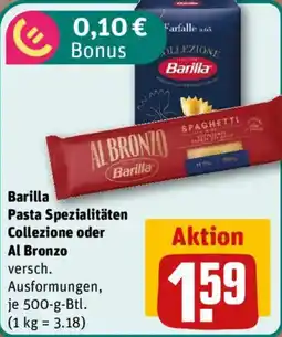 nahkauf Barilla Pasta Spezialitäten Angebot