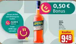 nahkauf Aperol Aperitif Bitter Angebot
