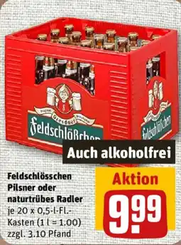nahkauf Feldschlösschen Pilsner oder naturtrübes Radler Angebot