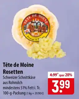 Famila Nord Ost Tête de Moine Rosetten Angebot