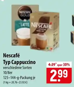 Famila Nord Ost Nescafé Typ Cappuccino Angebot