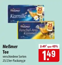 Famila Nord Ost Meßmer Tee Angebot