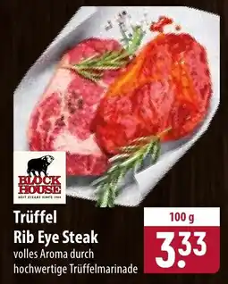 Famila Nord Ost BLOCK HOUSE Trüffel Rib Eye Steak Angebot