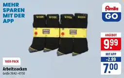 Famila Nord Ost Arbeitssocken Angebot