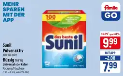 Famila Nord Ost Sunil Pulver aktiv Angebot