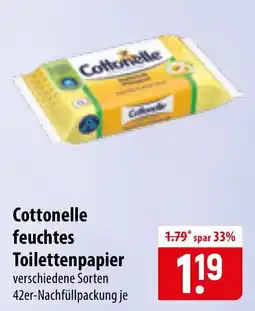 Famila Nord Ost Cottonelle feuchtes Toilettenpapier Angebot
