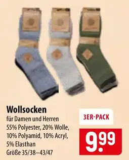 Famila Nord Ost Wollsocken Angebot