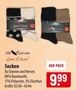 Famila Nord Ost Ole Larson Lena B Sund Socken Angebot