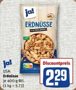 nahkauf ja! Erdnüsse Angebot