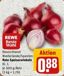 nahkauf REWE Beste Wahl Rote Speisezwiebeln Angebot