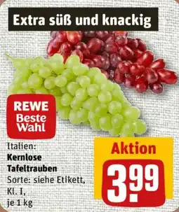 nahkauf REWE Beste Wahl Kernlose Tafeltrauben Angebot