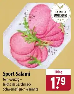 Famila Nord Ost Sport-Salami Angebot
