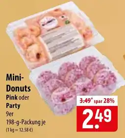 Famila Nord Ost Mini-Donuts Pink oder Party Angebot