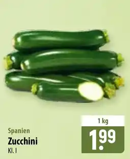 Famila Nord Ost Spanien Zucchini Angebot