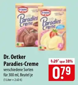 Famila Nord Ost Dr. Oetker Paradies-Creme Angebot