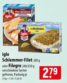 Famila Nord Ost iglo Schlemmer-Filet Angebot