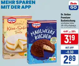 Famila Nord Ost Dr. Oetker Premium-Backmischung Angebot
