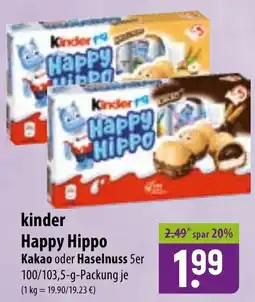 Famila Nord Ost kinder Happy Hippo Angebot